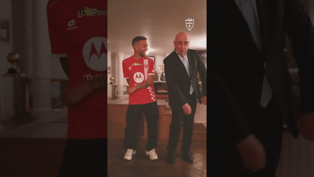 Baila como el Condor! Papu Gomez feat. Adriano Galliani ❤️ #ACMonza #Galliani #PapuGomez #Shorts
