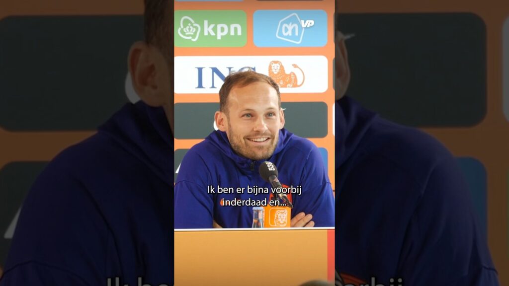 👀 DALEY BLIND deelt een kleine SNEER uit aan RAFAEL VAN DER VAART! 😉 #Nederland #Oranje