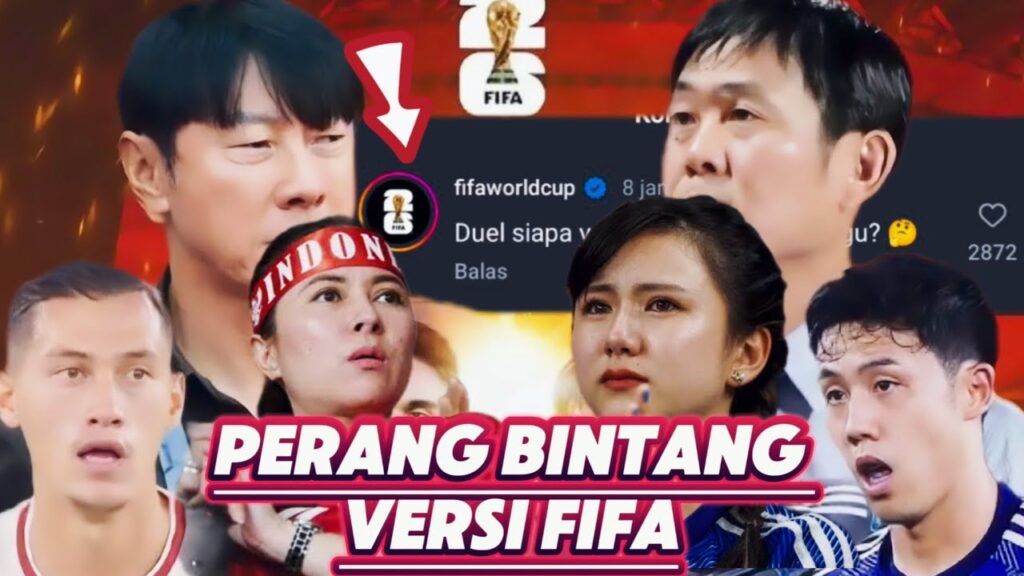 FIFA Sebut Laga Timnas Indonesia Vs Jepang Perang Bintang Asia Eropa di Kualifikasi Piala dunia 2024