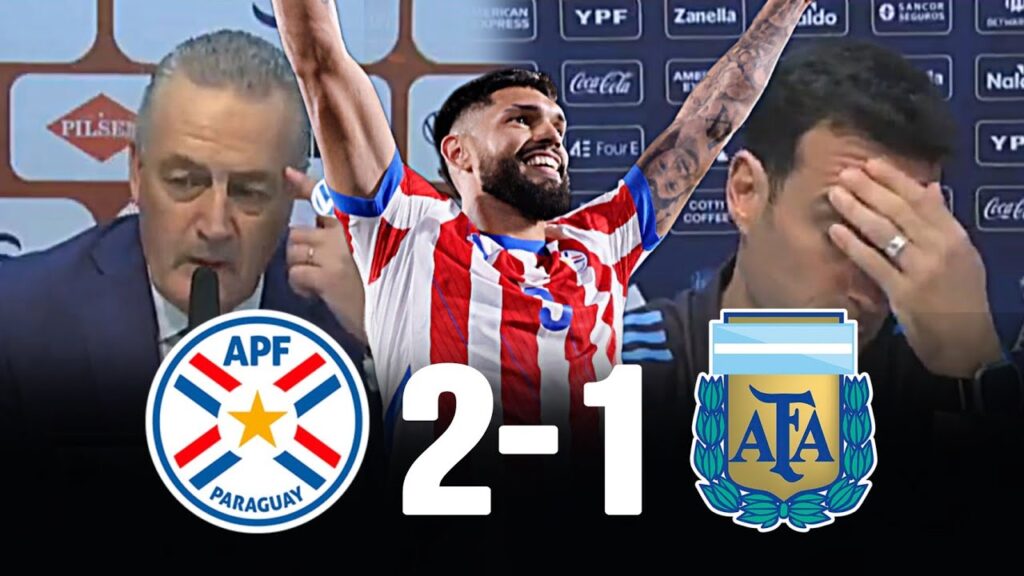 🚨 PARAGUAY 2 VS 1 ARGENTINA 🔥 | DECLARACIONES DE GUSTAVO ALFARO, LIONEL SCALONI Y OMAR ALDERETE