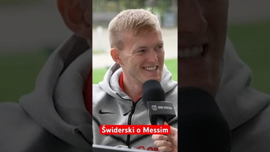 ŚWIDERSKI O STARCIU Z LEO MESSIM W USA #kanałsportowy #messi #shorts