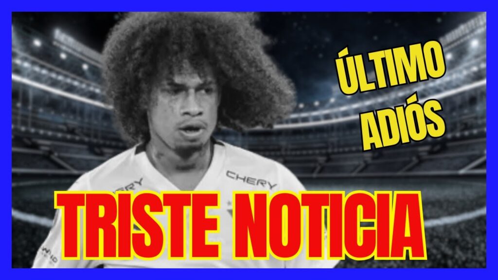 🚨ADIÓS MARCO ANGULO: LA DESPEDIDA DEL MUNDO DEL FÚTBOL ECUATORIANO Y MUNDIAL AL FUTBOLISTA