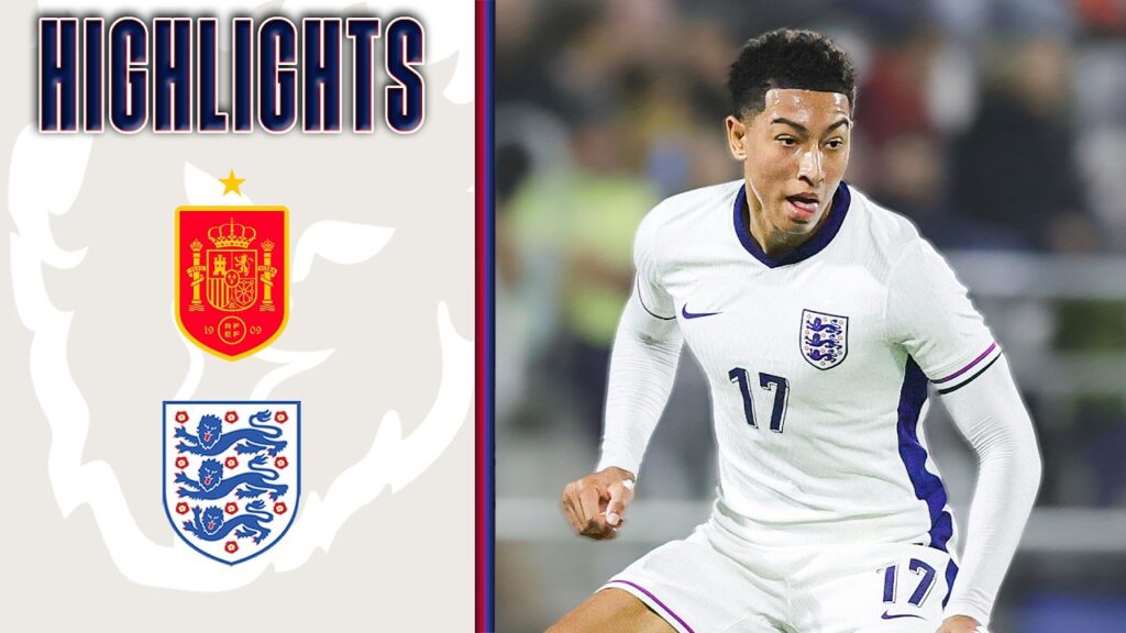 Jobe Impresses On First Start!  | Spain U21 v England U21 | International Friendly | Highlights