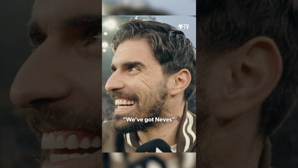 Ruben Neves’ emotional Wolves return 🥺