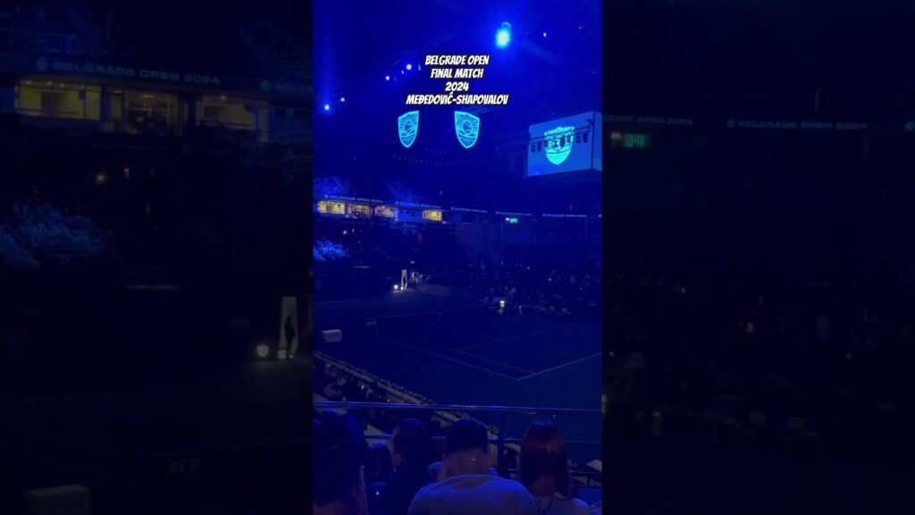 Belgrade Open - Final Match - 2024 - Međedović vs Shapovalov #tenis