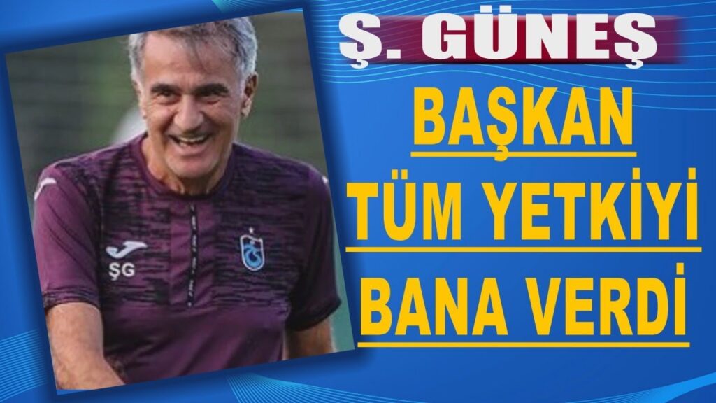 Trabzonspor Tüm Yetkiyi Şenol Güneş’e Verdi Trabzonspor Tüm Yetkiyi Şenol Güneş'e Verdi