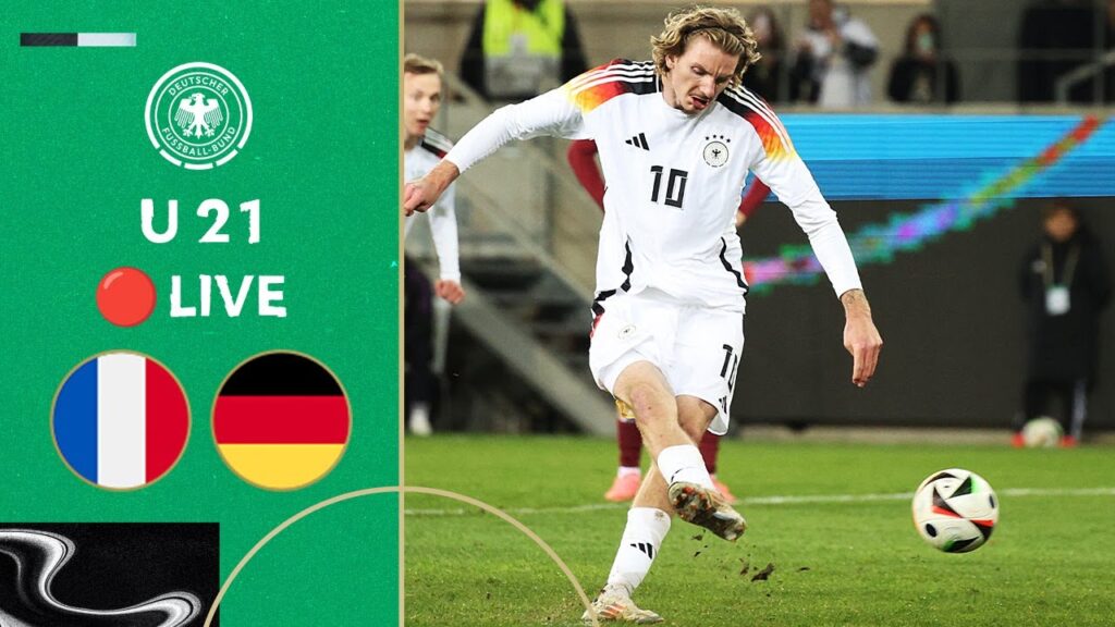 LIVE 🔴 France vs. Germany | Under-21 - International Match