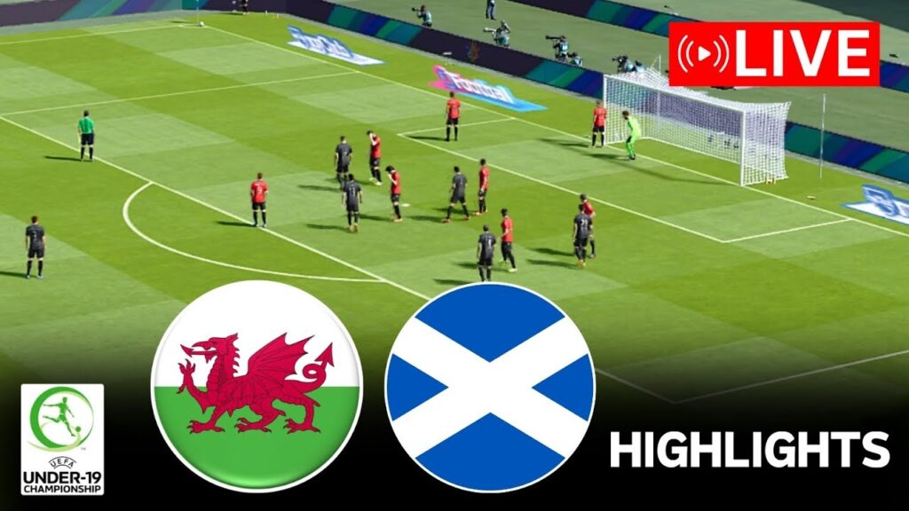 Wales U19 vs Scotland U19 • Highlights • EUROPE: Euro U19 | Simulation Gameplay PES 2021