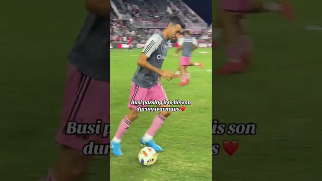 What a moment for Busquets ❤️