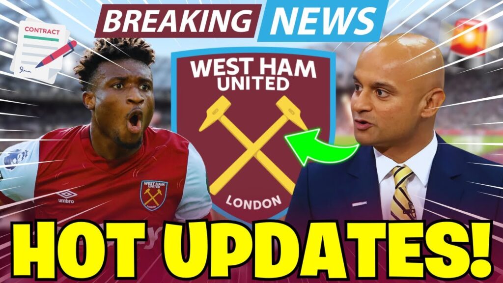 💥 BIG NEWS ABOUT KUDUS' FUTURE AT WEST HAM! WEST HAM NEWS TODAY!