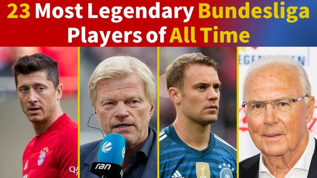 23 Greatest Bundesliga Players of All Time!