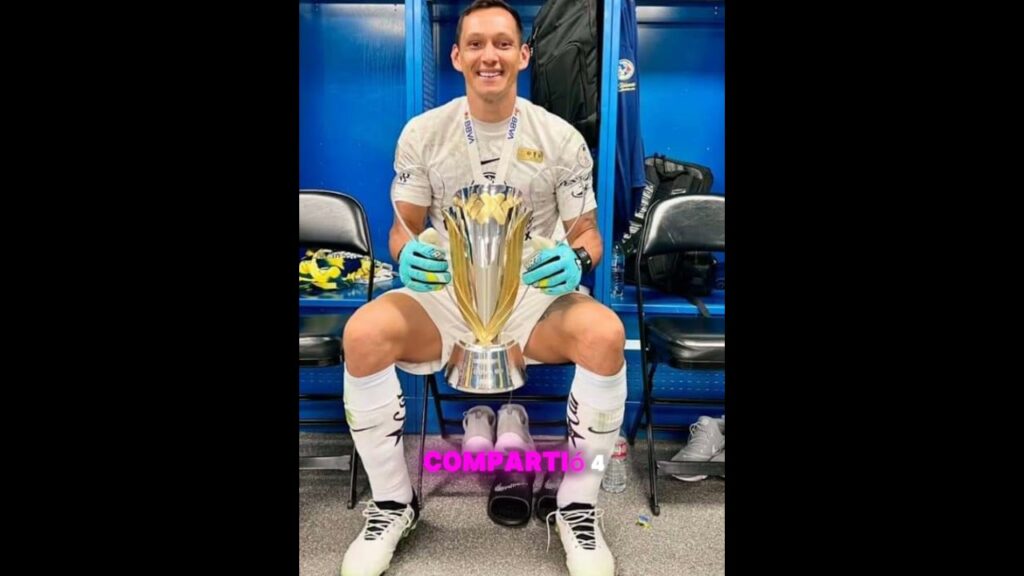 🚨 INCREÍBLE 🚨 así FESTEJÓ Rodolfo Cota su primer título con el Club América #noticiasfutbol #futbol