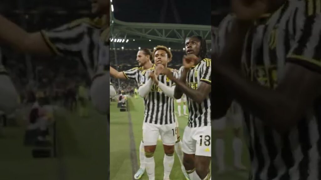 The Juventus Dance with McKennie, Weah and Kean #juventus #academyfootball