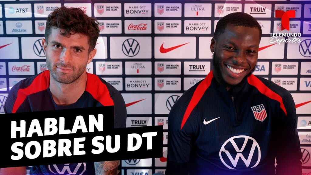 Pulisic y Musah señalan que Pochettino significa un reinicio para el Team USA | Telemundo Deportes