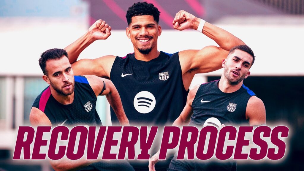 ARAUJO, FERRAN TORRES & ERIC GARCIA RECOVERY PROCESS | FC Barcelona Training 🔵🔴