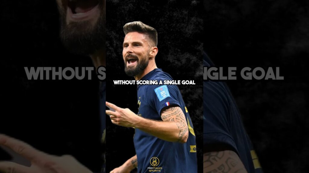 How Giroud won the World Cup without scoring a single goal #giroud #oliviergiroud #futbol #soccer