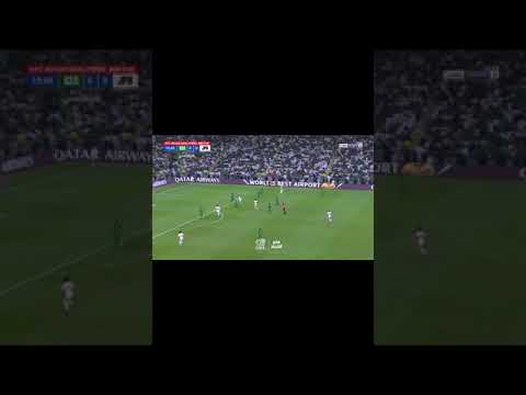 هدف اليابان  الاول امام السعوديه