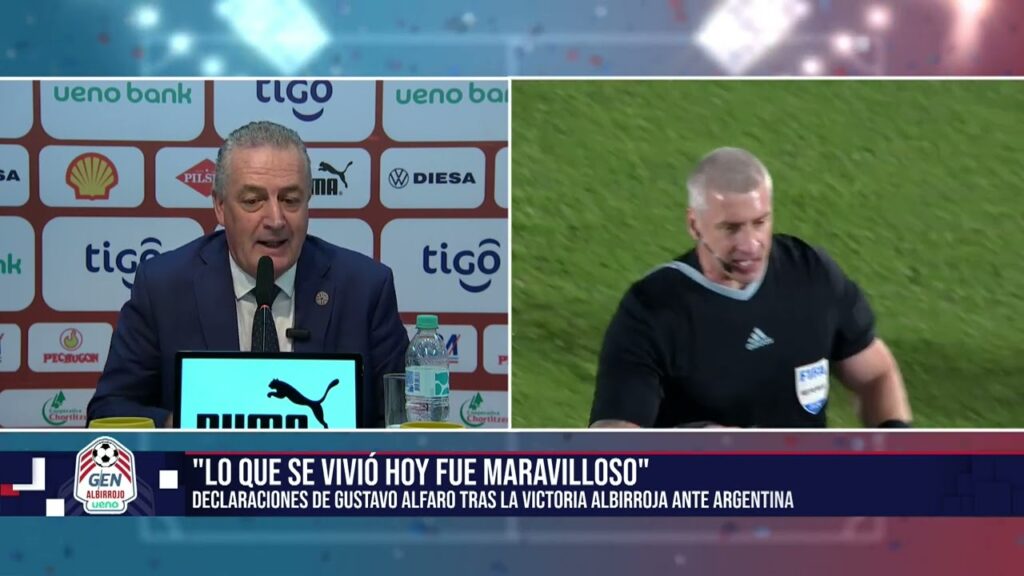 CONFERENCIA DE PRENSA COMPLETA DEL DT ALBIRROJO, GUSTAVO ALFARO