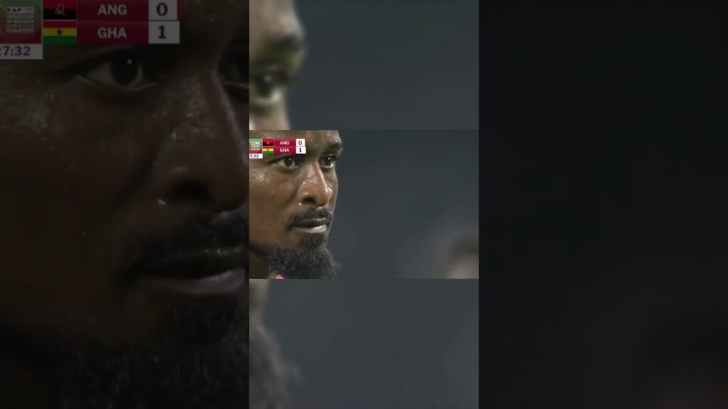 Penalty for Angola BUT Manaf Nurudeen saves it. For Ghana