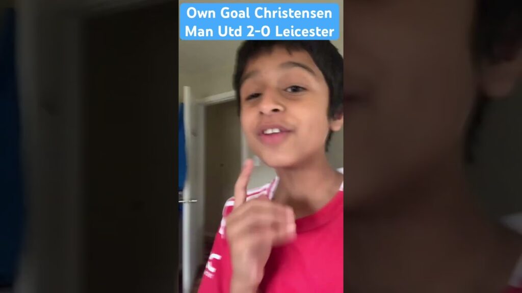 Own Goal Kristensen! Leicester 0-2 Man Utd