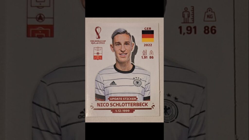 Nico Schlotterbeck Panini Sticker Update @Fußball_Sticker6284