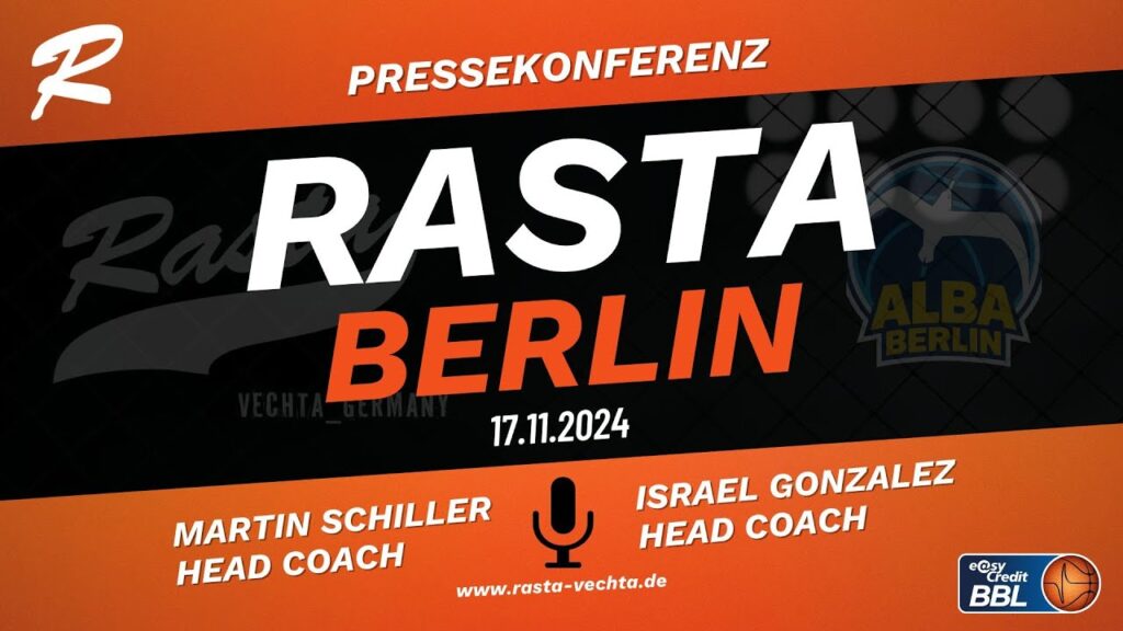 PK: RASTA Vechta - ALBA BERLIN 96:93 (17.11.24)
