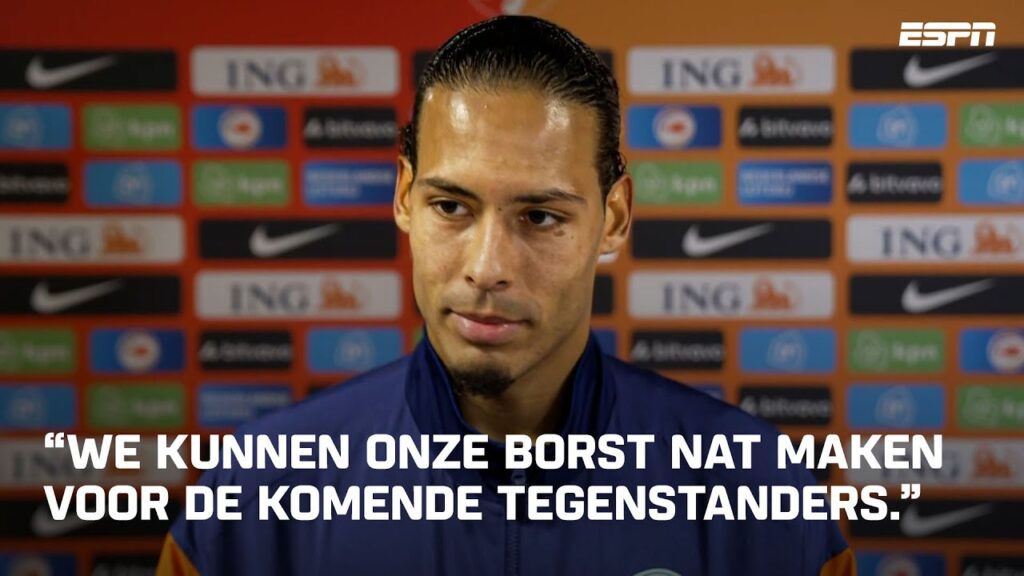 Virgil van Dijk: "Heel veel respect dat ze door zijn gegaan" 🙏  | INTERVIEW ORANJE