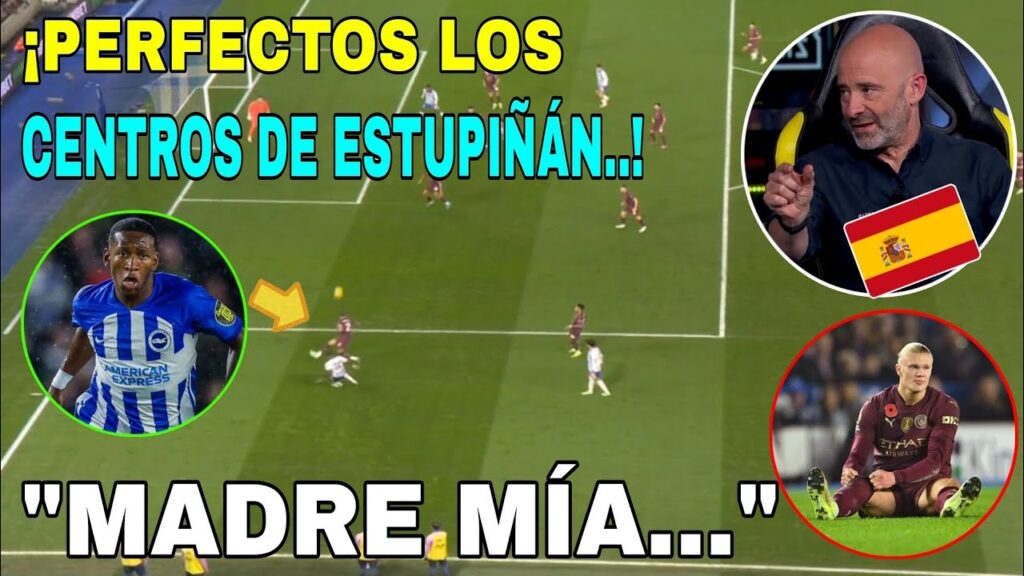 🇪🇸 ¡TREMENDA REMONTADA! prensa ESPAÑOLA EMOCIONADA con PERVIS ESTUPIÑÁN ante Manchester City 🇪🇨🫡