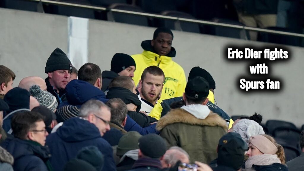 Eric Dier fight with spurs fans