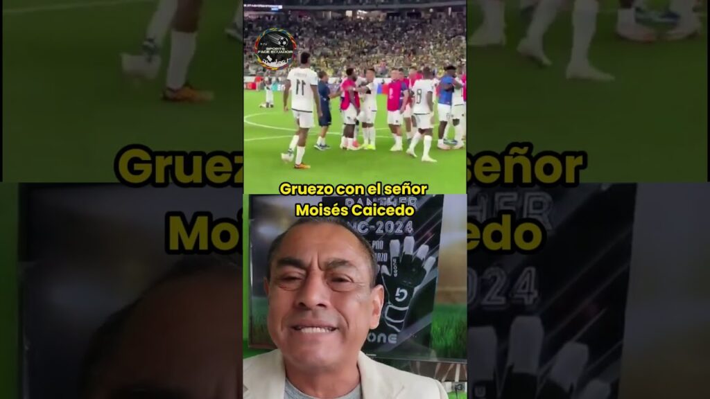 🇪🇨Existen celos entre Caicedo y Gruezo? #ecuador #copaamérica2024 #seleccionecuador #moiséscaicedo
