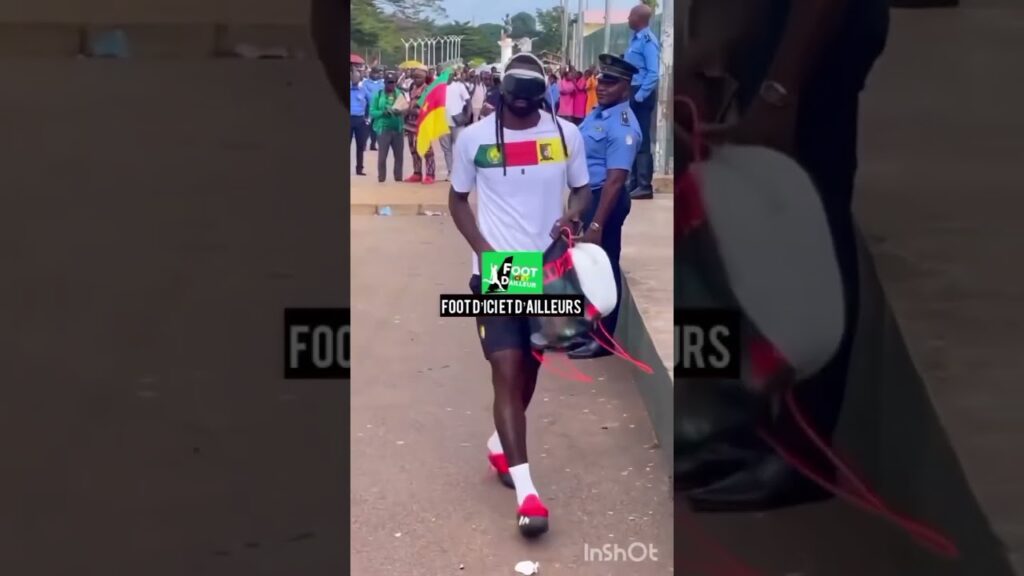 Zambo Anguissa et les Londo a l’arrivée pour Les entraînements