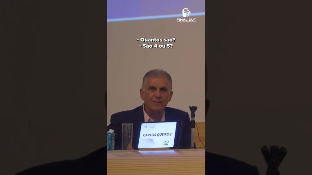 Carlos Queiroz  | "Ponho um jogador de 30 milhões nas mãos de um "fisio" que ganha 3000 euros?"