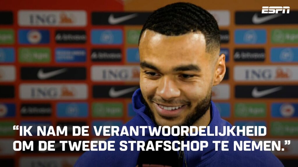 ✋ Cody Gakpo EIST tweede strafschop op tegen Hongarije 🎯 | INTERVIEW ORANJE