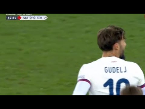 Gregor Kobel saves Aleksandar Mitrović penalty, Switzerland vs Serbia (0-0) Mitrović missed penalty