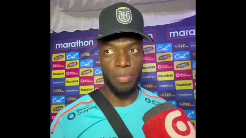 Enner Valencia: "Sabíamos que iba a ser difícil, pero lo supimos manejar bien". .
