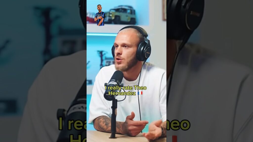 Dimarco “I really like Theo Hernandez” 🫣 #Shorts #Calcio #Iminter @bsmt_basement