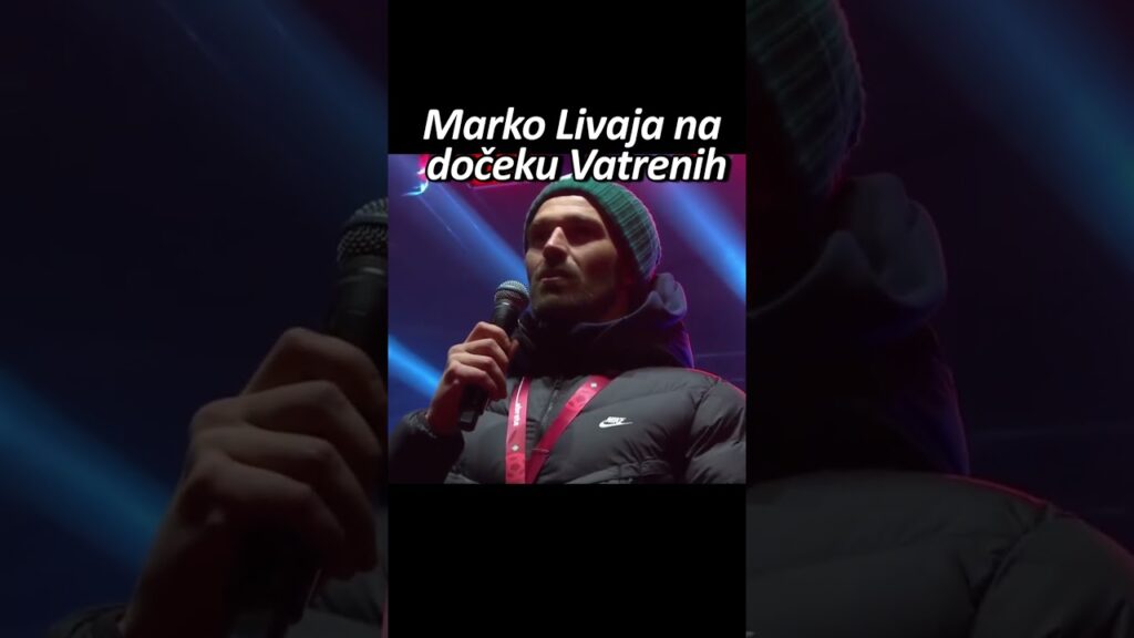 Marko Livaja na dočeku Hrvatske u Zagrebu🔵🔴