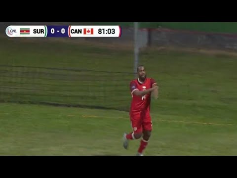 Junior Hoilett Goal, Suriname vs Canada (0-1) All Goals and Extended Highlights