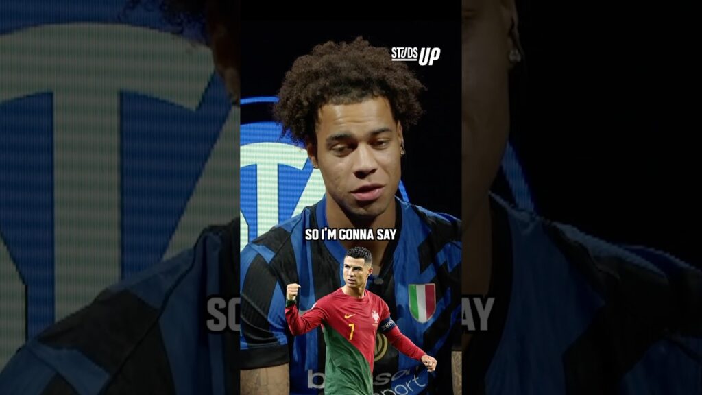 Messi Or Ronaldo 🤔— Tajon Buchanan Gives His Take On The GOAT Convo 👀 #football #messi #ronaldo