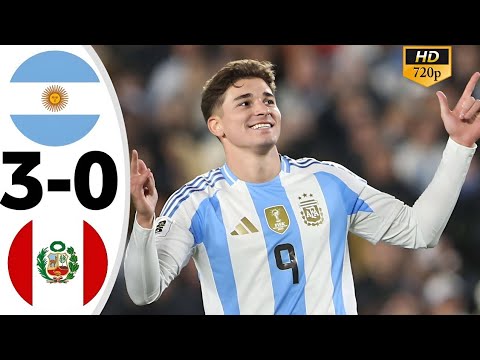 Argentina vs Peru 3-0 Highlights • Hasil Bola Tadi Malam • Bola Tadi Malam