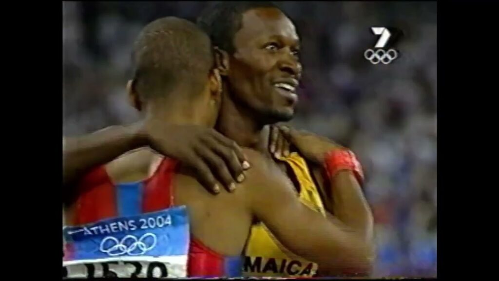 Felix Sanchez - Men's 400m Hurdles Athens Olympics 2004