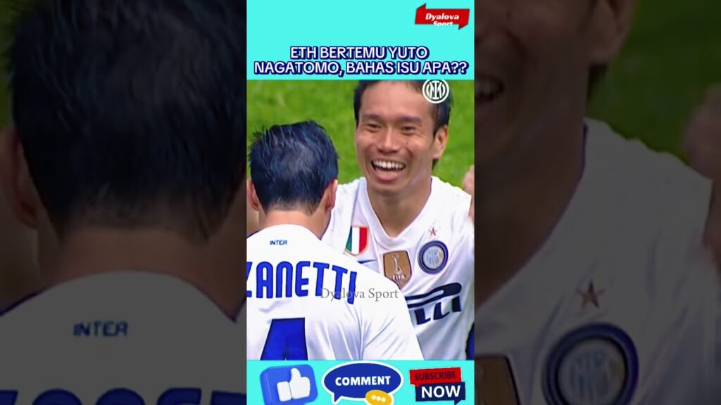 ERICK THOHIR BERTEMU YUTO NAGATOMO,, BAHAS ISU APA??
