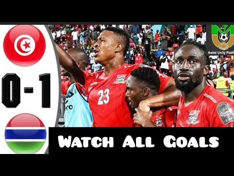 Tunisia 🇹🇳 VS 🇬🇲 Gambia (0-1) Afcon 2025  Qualifiers Watch Highlights And All Goals
