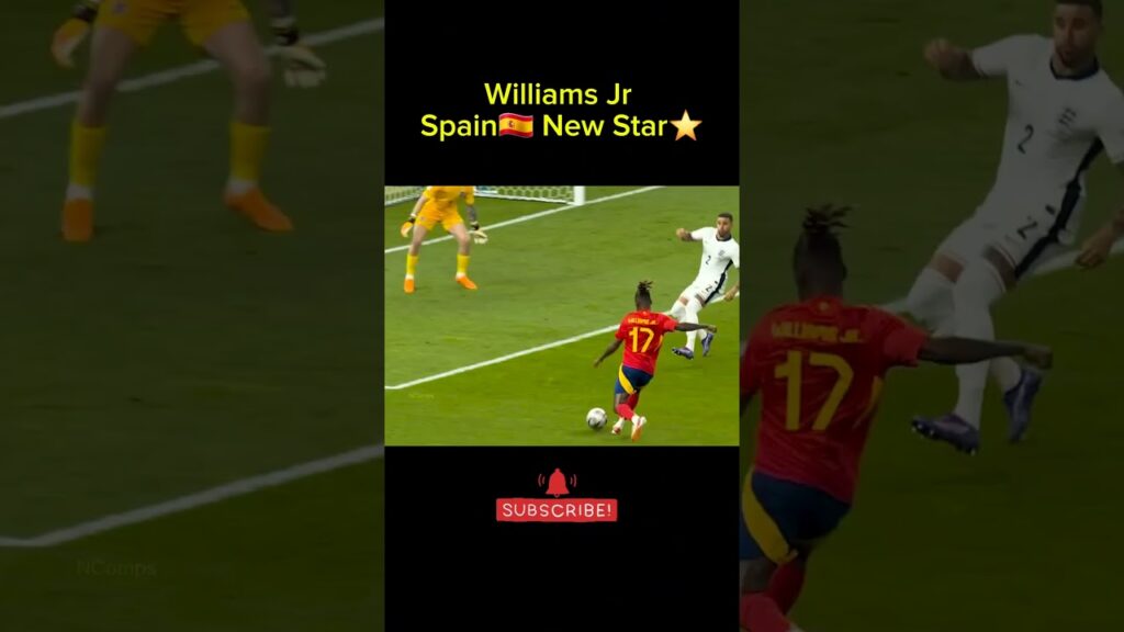 Williams Jr Spain⭐@ClashKing199 #football #europe #trending #spain #nicowilliams #shorts #ytshorts