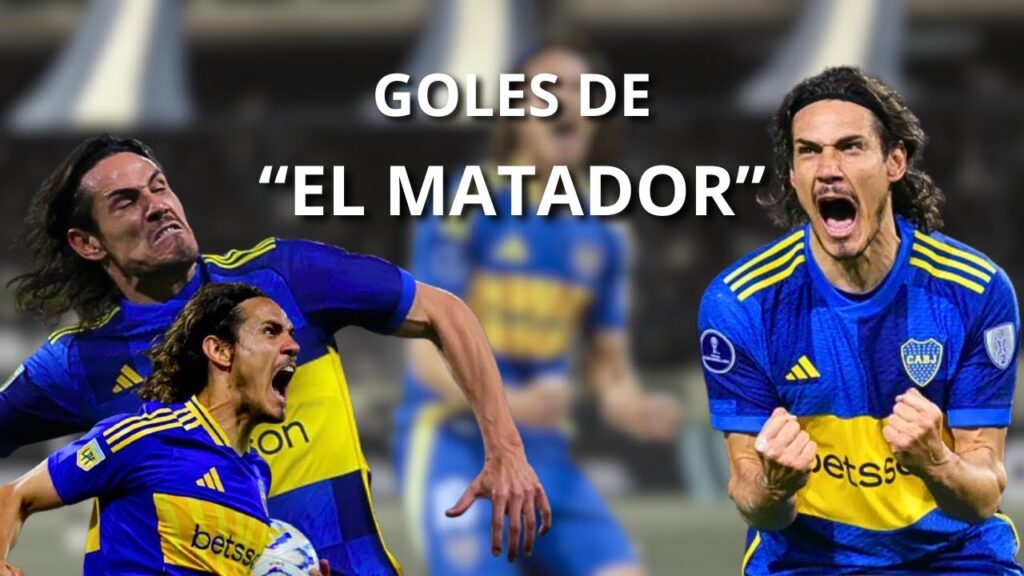 TODOS LOS GOLES DE EDINSON CAVANI EN BOCA JUNIORS