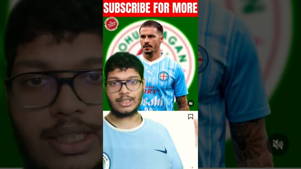 Jamie Maclaren to Mohun Bagan 📰🗞️ #football #isl #indianfootball #transfernews #mbsg