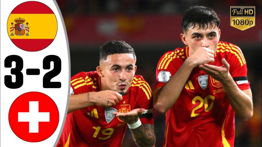 Spain vs Switzerland Tadi Malam • UEFA Nations League 2024 Highlights • Hasil Bola Tadi Malam