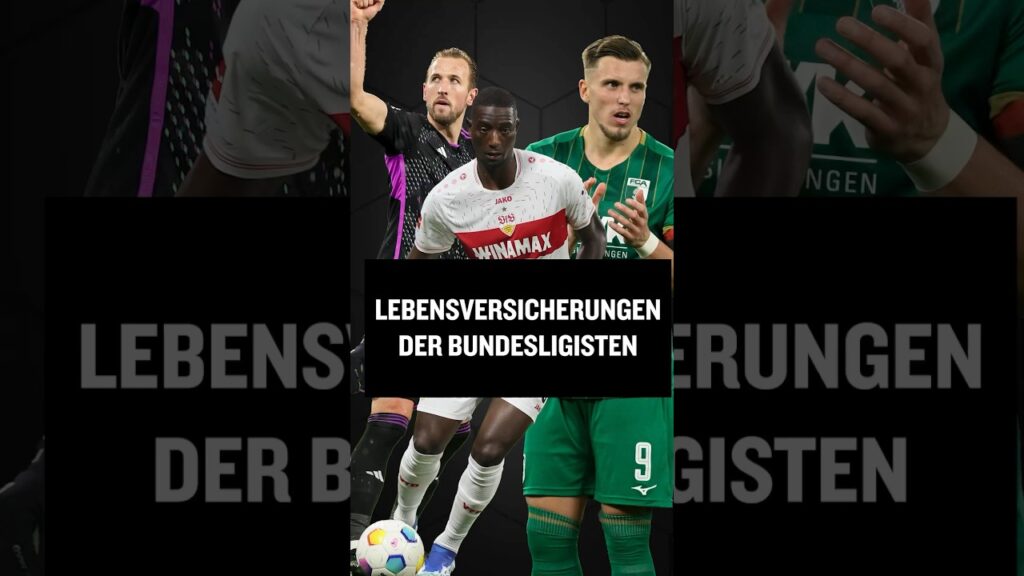 Ohne sie läuft nix: Die Lebensversicherungen der Bundesligisten #shorts