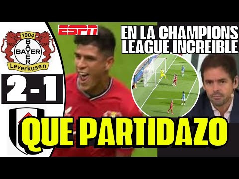 TREMENDO PIERO HINCAPIÉ IMPRESIONÓ EN LA CHAMPIONS LEAGUE CON BRUTAL JUGADA Y GOLAZO NIVEL SORPRENDE