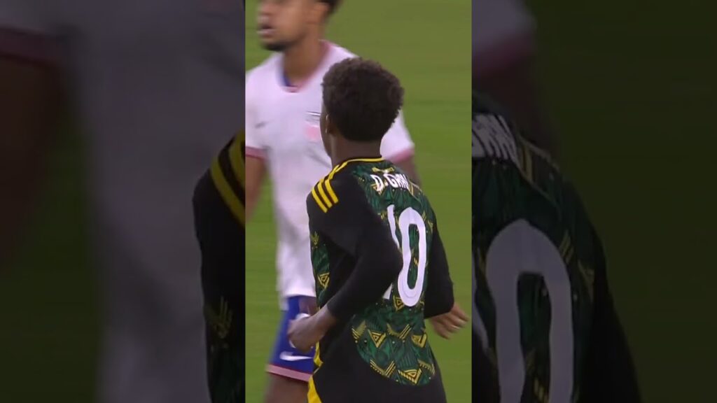 Despite their 4-2 loss to USA, Demarai Gray bagged a double for Jamaica 🇯🇲